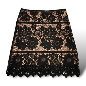 FOR LOVE & LEMONS Lace Pattern Mini Skirt
|Size: XS|